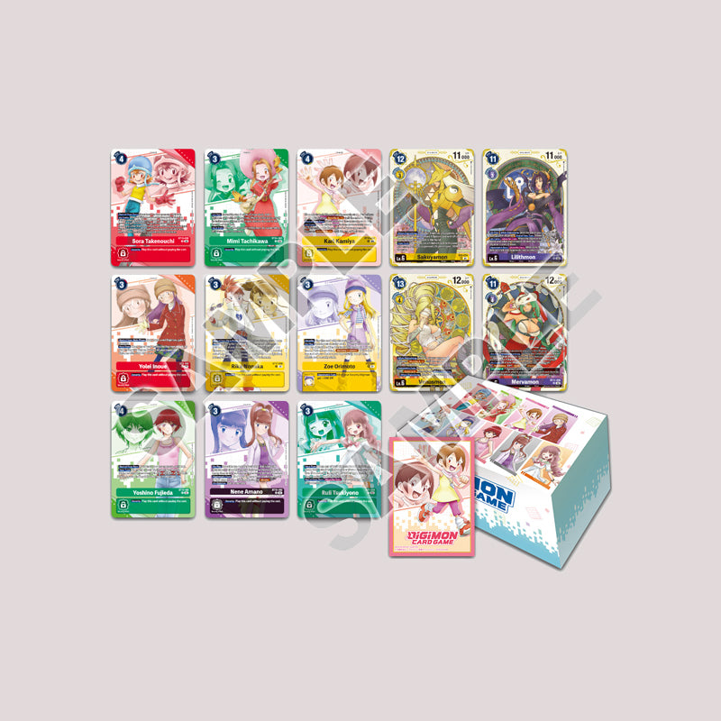 Digimon Premium Heroines Set Content