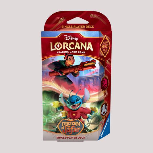 Disney Lorcana - Reign of Jafar Single-Player Deck: Ruby & Steel