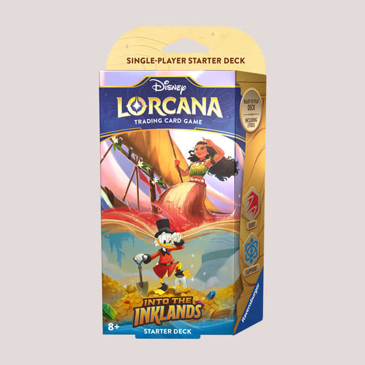  Disney Lorcana - Into the Inklands Starter Deck: Ruby & Sapphire