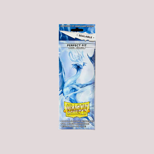 Dragon Shield Standard Perfect Fit Sealable Sleeves - Clear (100x)