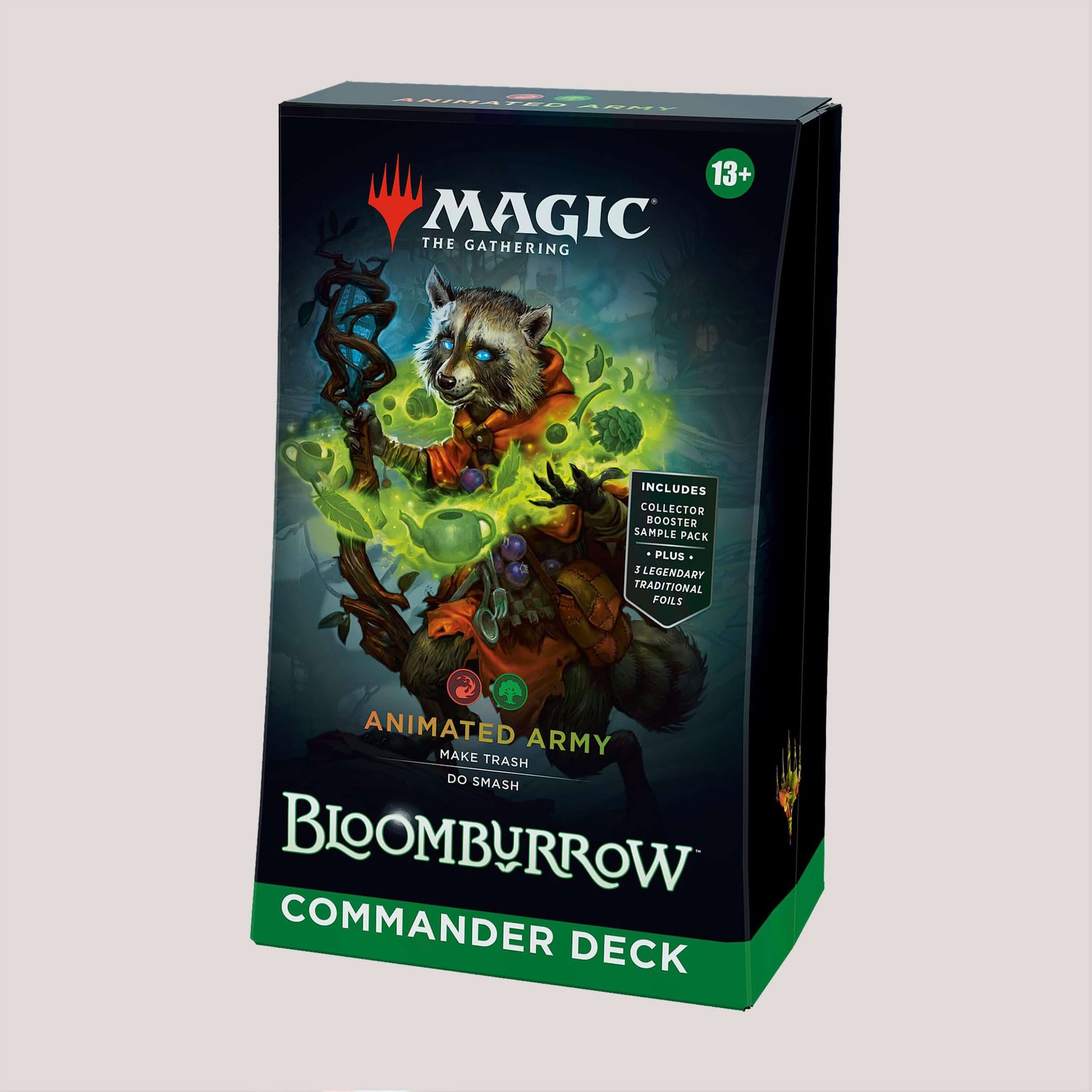 Magic Bloomburrow Commander Deck Animated Army