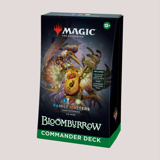 Magic Bloomburrow Commander Deck Family Matters