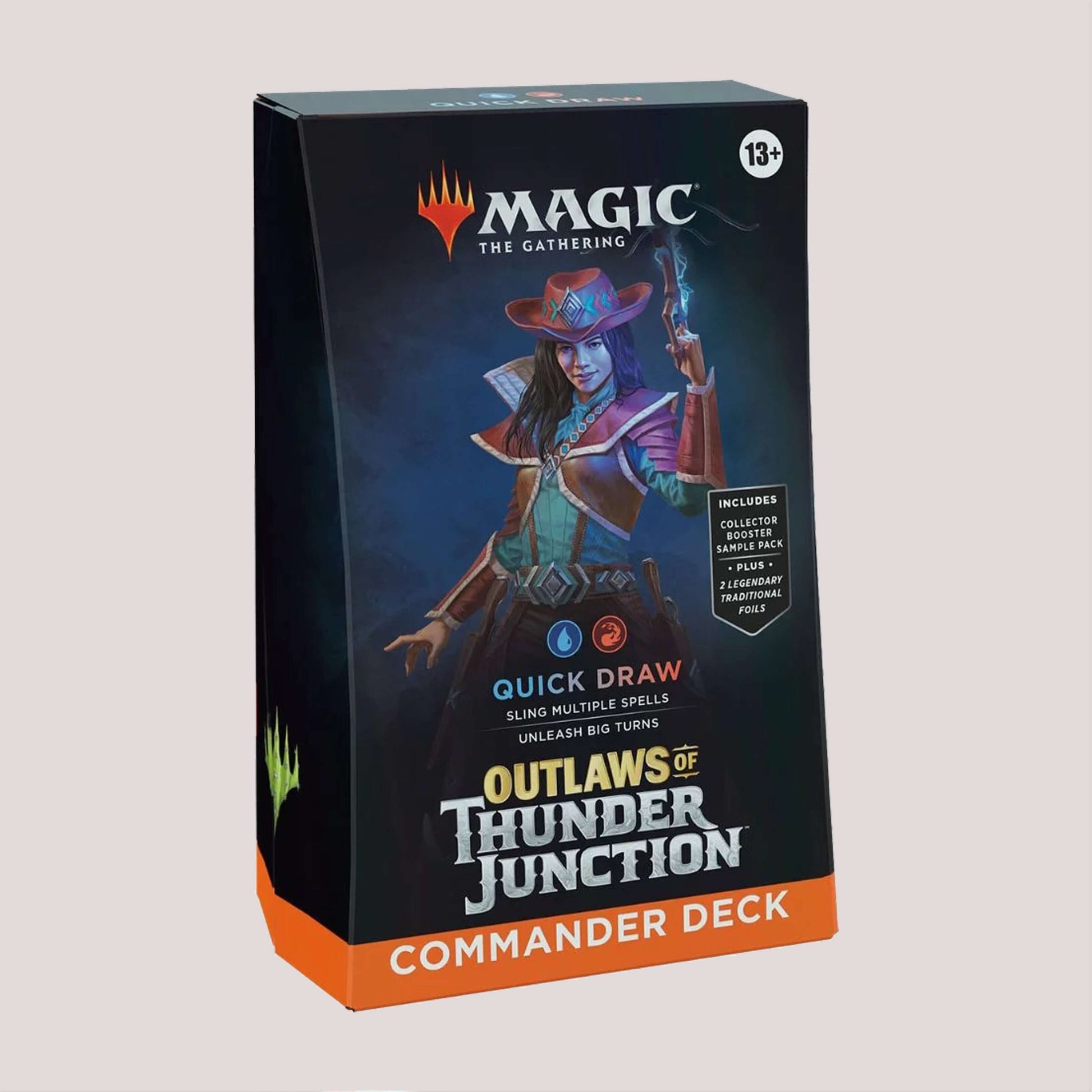 Magic The Gathering Outlaws of Thunder Junction Commander Deck - Quick Draw