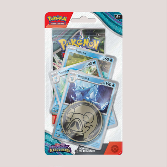 Pokémon - Twilight Masquerade Premium Checklane Blister: Kingdra