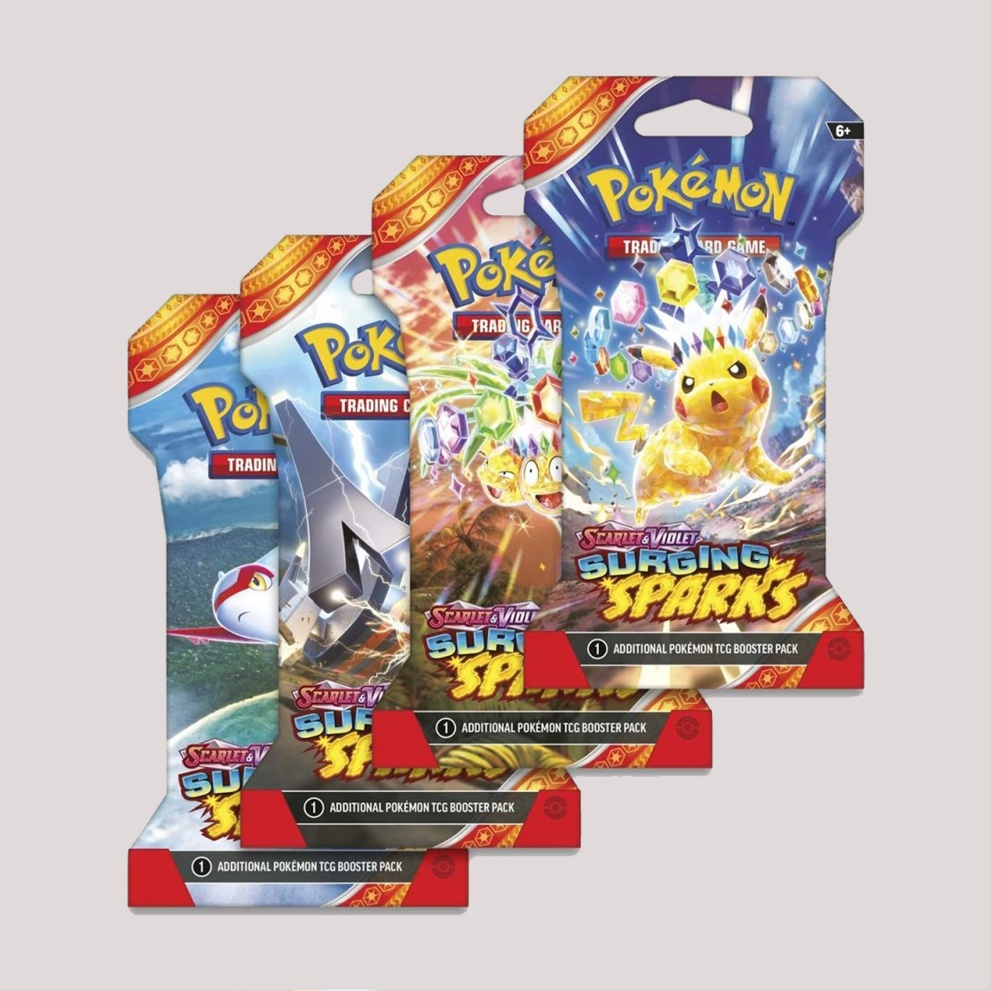 Surging Sparks Sleeved Booster Packs